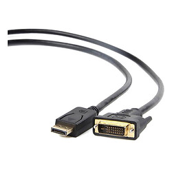 Кабель Cablexpert CC-DPM-DVIM-3M, DisplayPort, DVI, 3.0 м., Чорний