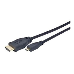 Кабель Cablexpert CC-HDMID-6, HDMI, miniHDMI, 1.8 м., Черный