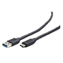 USB кабель Cablexpert CCP-USB3-AMCM-0.5M, Type-C, 0.5 м., Чорний