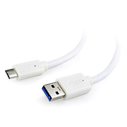 USB кабель Cablexpert CCP-USB3-AMCM-W-0.5M, Type-C, 0.5 м., Білий