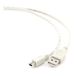 USB кабель Cablexpert CC-USB2-AM5P-3, MiniUSB, 0.9 м., Чорний - № 2