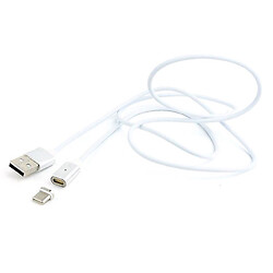 USB кабель Cablexpert CC-USB2-AMUCMM-1M, Type-C, 1.0 м., Білий