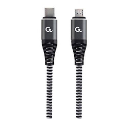 USB кабель Cablexpert CC-USB2B-CMMBM-1.5M, MicroUSB, MicroUSB, 1.5 м., Чорний