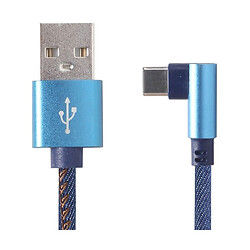 USB кабель Cablexpert CC-USB2J-AMCML-1M-BL, Type-C, 1.0 м., Синій