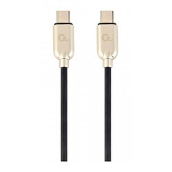 USB кабель Cablexpert CC-USB2PD60-CMCM-1M, Type-C, Type-C, 1.0 м., Чорний
