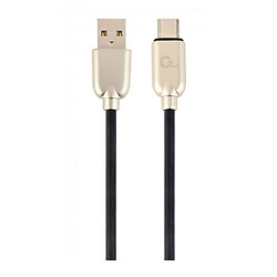 USB кабель Cablexpert CC-USB2R-AMCM-1M, Type-C, 1.0 м., Черный