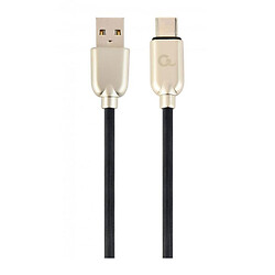 USB кабель Cablexpert CC-USB2R-AMCM-2M, Type-C, 2.0 м., Чорний