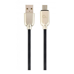 USB кабель Cablexpert CC-USB2R-AMmBM-1M, MicroUSB, 1.0 м., Чорний