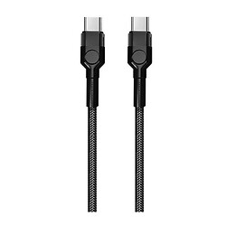 USB кабель ColorWay CW-CBPDCC047-BK, Type-C, Type-C, 1.0 м., Чорний