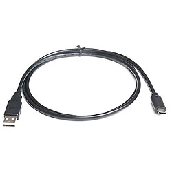 USB кабель REAL-EL, Type-C, 1.0 м., Чорний