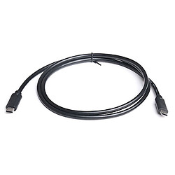 USB кабель REAL-EL, Type-C, Type-C, 1.0 м., Чорний