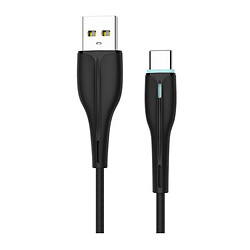 USB кабель SkyDolphin S48T, USB, 1.0 м., Чорний