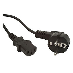 Мережевий кабель живлення Cablexpert PC-186-VDE-5M, 5.0 м., Чорний