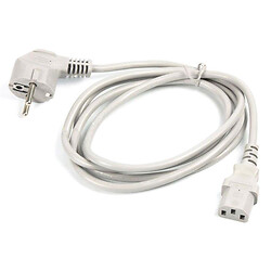 Мережевий кабель живлення Cablexpert PC-186-VDE-GR, 1.8 м., Сірий