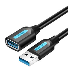 OTG кабель Vention CBHBI, USB, 3.0 м., Черный