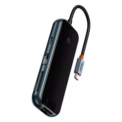 USB Hub Baseus WKJZ010613 AcmeJoy, Type-C, Сірий
