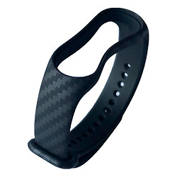 Ремінець Xiaomi Mi Band 5 / Mi Band 6, Silicone Band, Carbon, Чорний