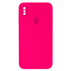 Чохол (накладка) Apple iPhone X / iPhone XS, Original Soft Case, Barbie Pink, Рожевий