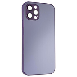 Чохол (накладка) Apple iPhone 12 Pro, Full Case Frosted, Dark Purple, MagSafe, Фіолетовий