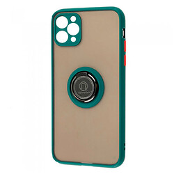 Чехол (накладка) Apple iPhone 13 Pro, Goospery Ring Case, Оливковый