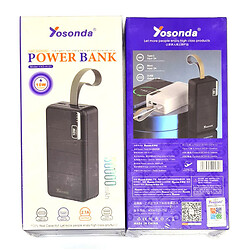 Портативна батарея (Power Bank) Yosonda YXD-A131, 30000 mAh, Чорний