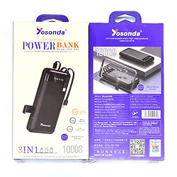 Портативная батарея (Power Bank) Yosonda YXD-A132, 10000 mAh, Белый