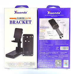 Портативна батарея (Power Bank) Yosonda YXD-A83, 10000 mAh, Білий
