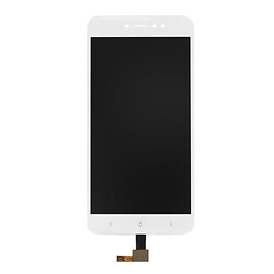 Дисплей (екран) Xiaomi Redmi Note 5A Prime, Original (PRC), З сенсорним склом, Без рамки, Білий