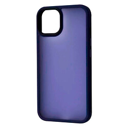 Чохол (накладка) Apple iPhone 15 Plus, Wave Matte Colorful Case, Dark Purple, Фіолетовий
