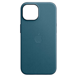 Чохол (накладка) Apple iPhone 15 Pro, Leather Case Color, Pacific Blue, MagSafe, Синій