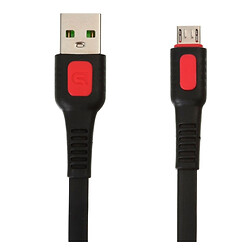 USB кабель Armorstandart AR15, MicroUSB, 1.0 м., Чорний