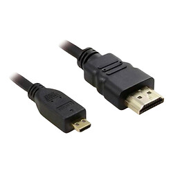 Кабель Atcom 15268, HDMI, MicroHDMI, 2.0 м., Чорний