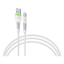 USB кабель Intaleo CBFLEXT1, Type-C, 1.0 м., Белый