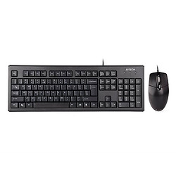 Клавіатура та миша A4Tech KR-8372, Чорний