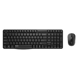 Клавиатура и мышь Rapoo X1800S Combo, Черный