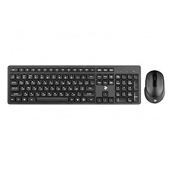 Клавіатура та миша 2E MK420, Чорний