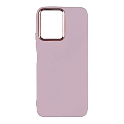 Чохол (накладка) Samsung A145 Galaxy A14, Silicone Cover Metal Frame, Pink Sand, Рожевий
