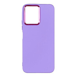 Чехол (накладка) Samsung A145 Galaxy A14, Silicone Cover Metal Frame, Elegant Purple, Фиолетовый