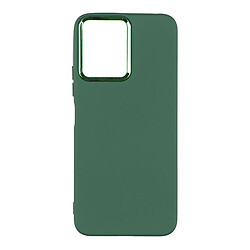 Чохол (накладка) Samsung A145 Galaxy A14, Silicone Cover Metal Frame, Army Green, Зелений
