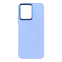 Чехол (накладка) Samsung A145 Galaxy A14, Silicone Cover Metal Frame, Sky Blue, Синий