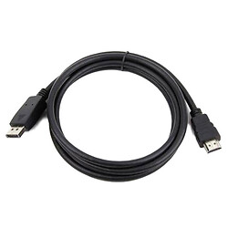 Кабель Cablexpert CC-DP-HDMI-6, 1.8 м., Черный