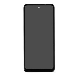 Дисплей (екран) Motorola XT2227 Moto E32, Original (100%), З сенсорним склом, З рамкою, Чорний