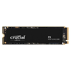 SSD диск Crucial P3, 500 Гб.