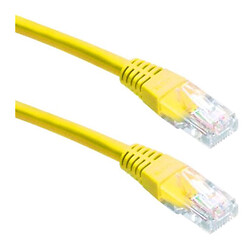 Патч-корд Cablexpert PP12-0.5M/Y, 0.5 м., Жовтий