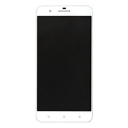 Дисплей (екран) HTC One X10, High quality, З сенсорним склом, Без рамки, Білий