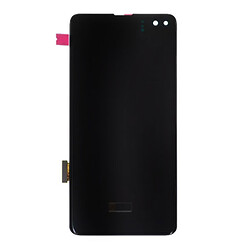 Дисплей (екран) Samsung G975 Galaxy S10 Plus, З сенсорним склом, Без рамки, Amoled, Чорний
