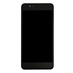 Дисплей (екран) Asus ZC520TL ZenFone 3 Max, High quality, З сенсорним склом, З рамкою, Сірий