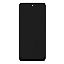 Дисплей (экран) Motorola G62, Original (PRC), С сенсорным стеклом, С рамкой, Черный