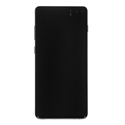 Дисплей (екран) Samsung G975 Galaxy S10 Plus, З сенсорним склом, З рамкою, Amoled, Чорний