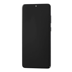 Дисплей (екран) Samsung G950 Galaxy S8, З сенсорним склом, З рамкою, OLED, Чорний